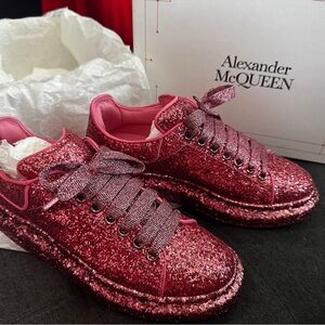 Alexander McQueen Glitter Sneakers